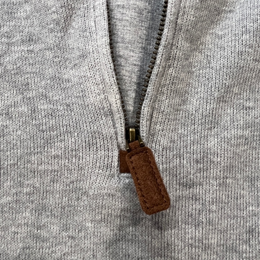 Polo Ralph Lauren Gray Zip Up Sweater - Picture 2 of 5